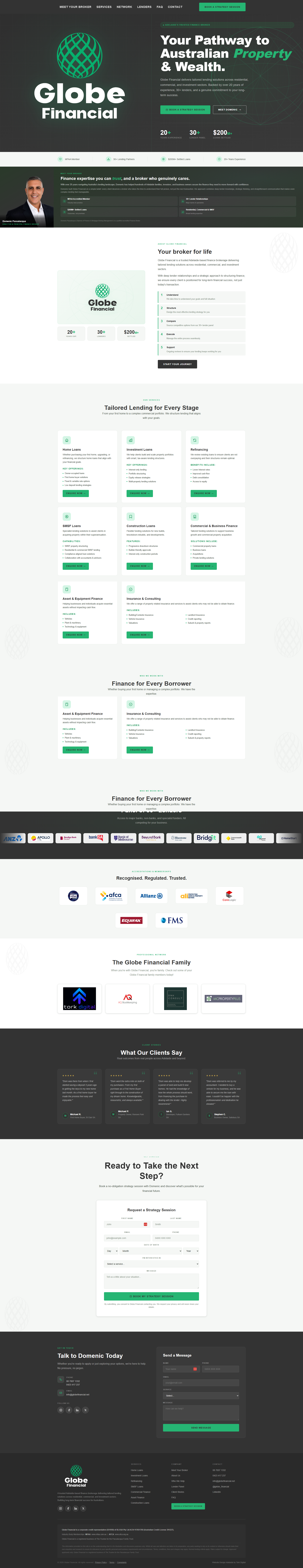 Globe Financial full site